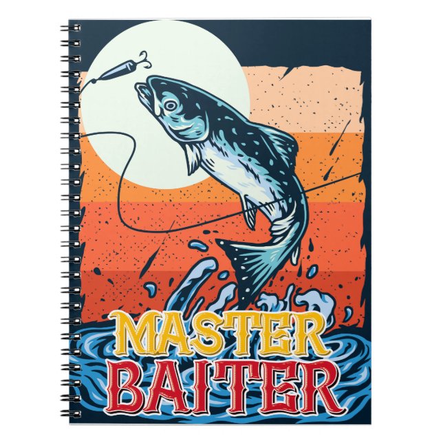 Carnet Funny Fishing Master Baiter (Devant)