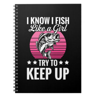 Carnet Funny Fishing Themed