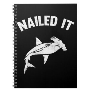 Carnet Funny Hammerhead Shark Pun