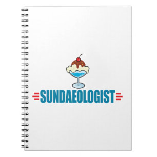 Carnet Funny Ice Cream Sundae
