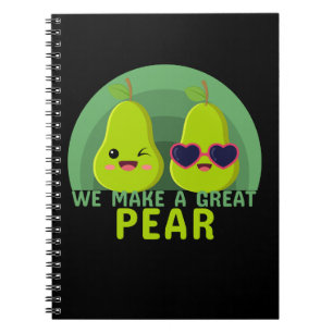 Carnet Funny Kawaii Fruit Pun