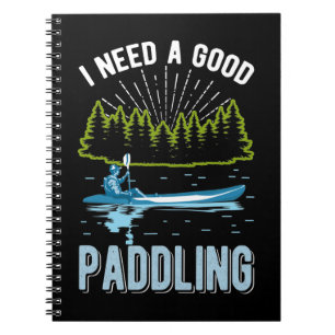 Carnet Funny Kayaking Humour Paddling Kayak plaisanteries
