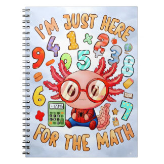 Carnet Funny Math Quote Notebook for Kids