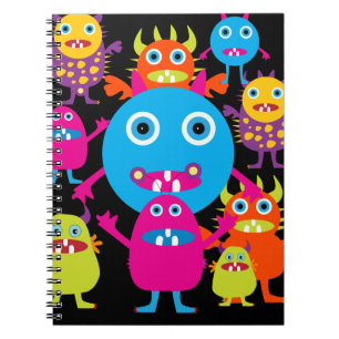 Carnet Funny Monster Bash Cute Creats Party