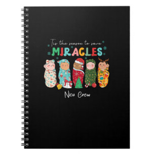 Carnet Funny Nicu Nurse Infirmière Appréciation Noël