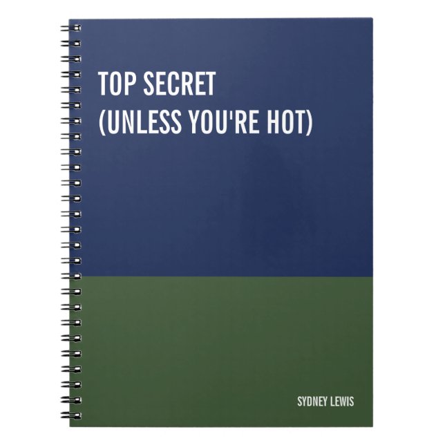 Carnet Funny Notebook, Humorous Writing Pad Journal, Note (Devant)