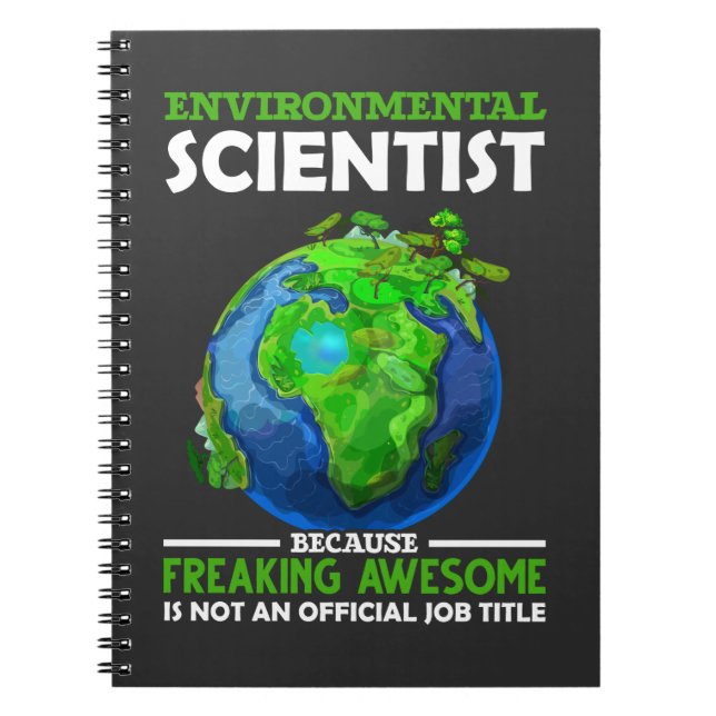 Carnet Funny Scientifique De l'environnement Earth Scienc (Devant)
