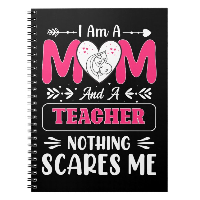 Carnet Funny Teacher Maman, Teacher Maman Funny (Devant)