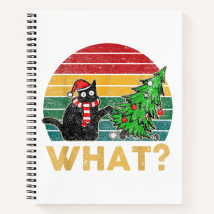 Carnet Funny Ugly Sweet de Noël Chemise Naughty Chat San