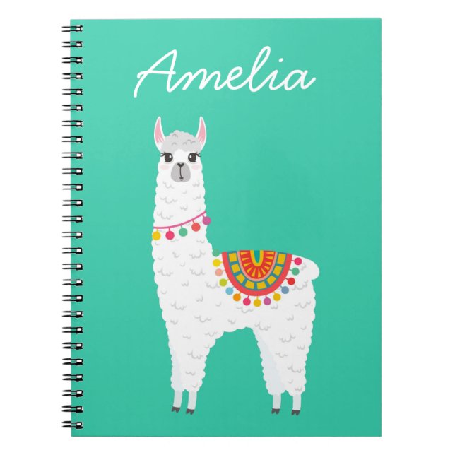 Carnet Funy Alpaca llama drama cute animal (Devant)