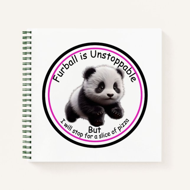 Carnet Furball : Je ne peux pas arrêter (Devant)