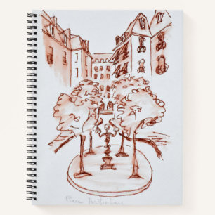 Carnet Furstenberg, église Saint-Germain-des-Prés, Paris