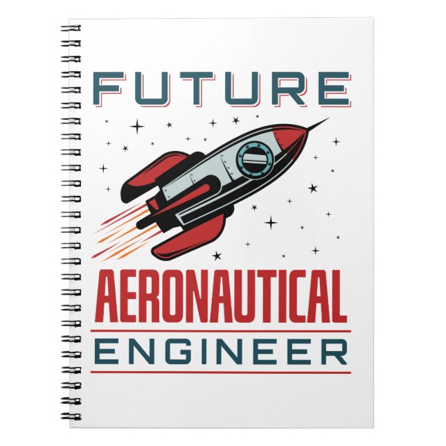 Carnet Futur ingénieur aéronautique (Devant)