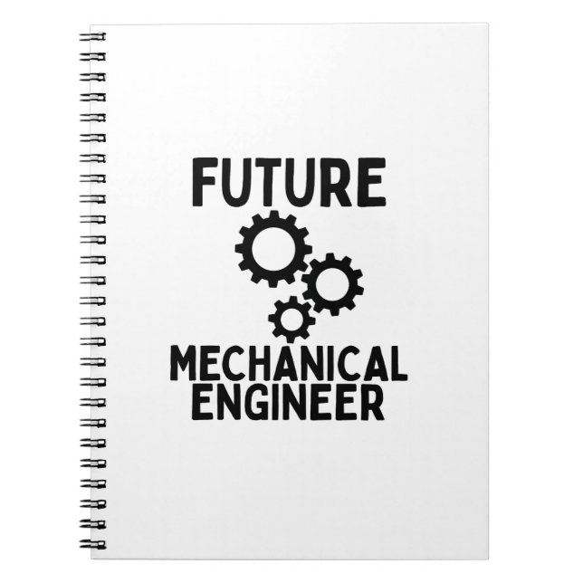Carnet Futur ingénieur mécanique (Devant)