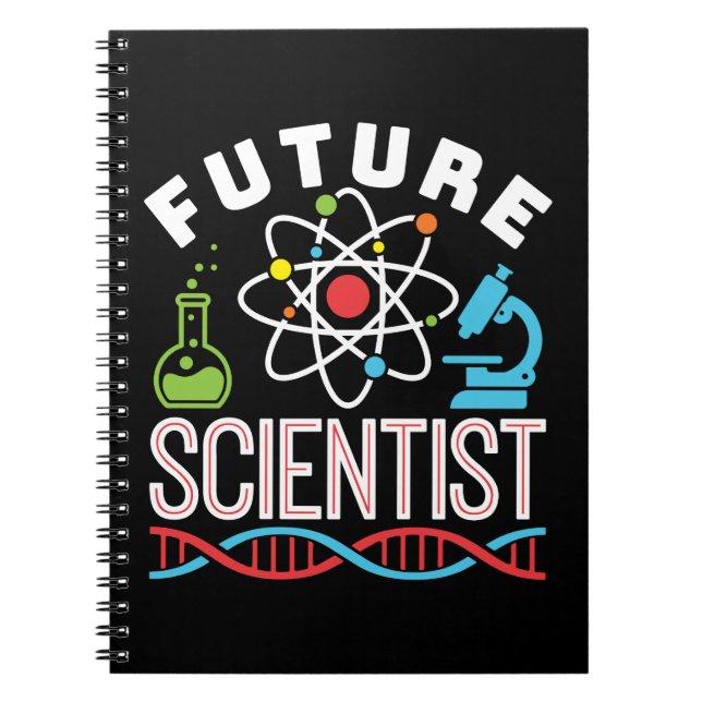 Carnet Futur scientifique amateur de sciences (Devant)