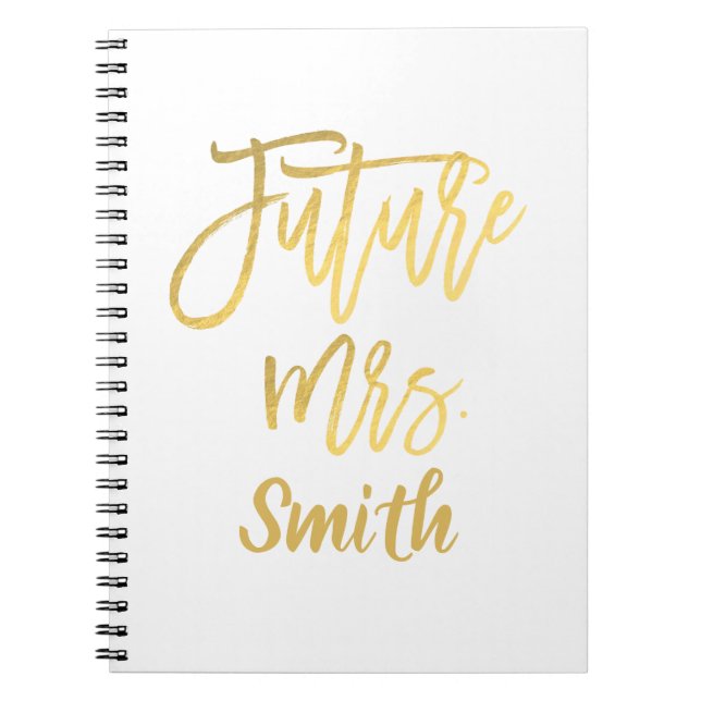 Carnet Futur script de planification de mariage moderne p (Devant)
