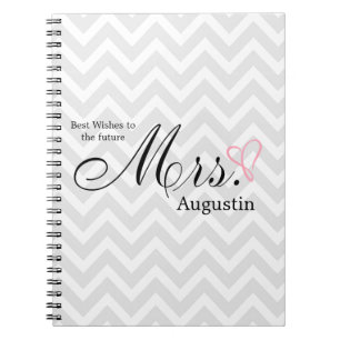 Carnet Future Mme wedding planner de coeur griffonnée par