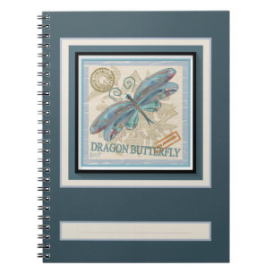 Carnet G Bureau de création libellule