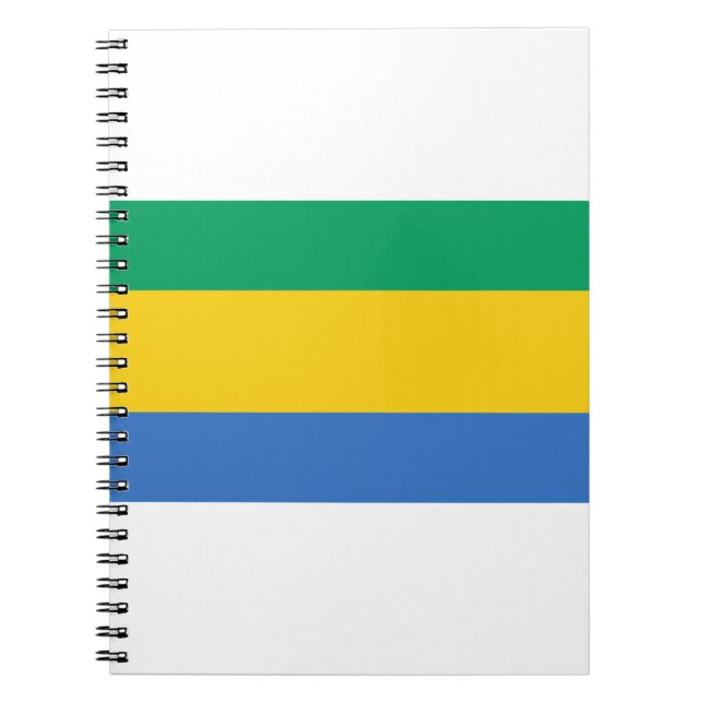 Carnet Gabon Flag (Devant)