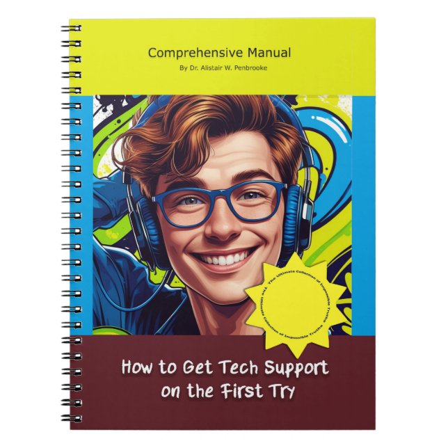 Carnet Gag gift - Notebook, pretending to be a book  (Devant)