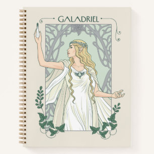 Carnet Galadriel Lumière de Valinor Graphique