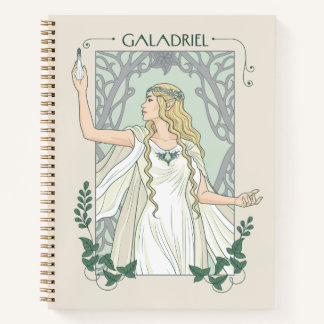 Carnet Galadriel Lumière de Valinor Graphique