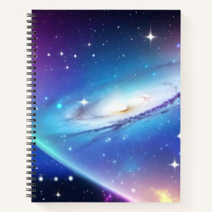 Carnet Galaxie bleue