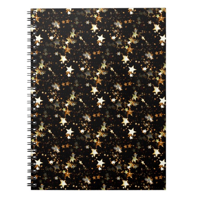 Carnet galaxie d'or (Devant)