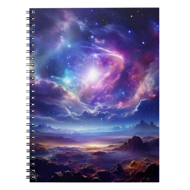 Carnet Galaxie extraterrestre  (Devant)