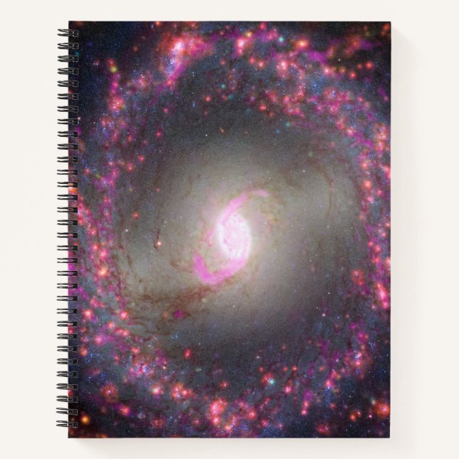 Carnet Galaxie Spirale Ngc 3351. (Devant)