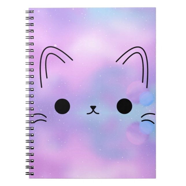 Carnet Galaxy Kitty Notebook (Devant)