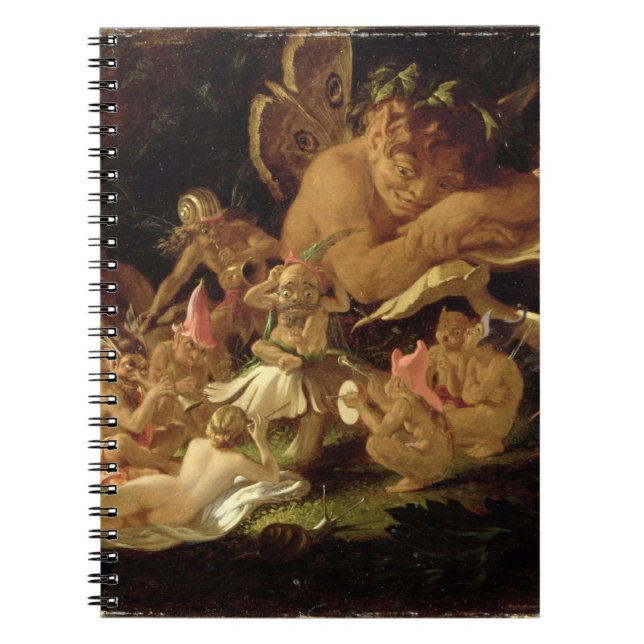 Carnet Galet et fées, 'de Dream d'une nuit d'été (Devant)
