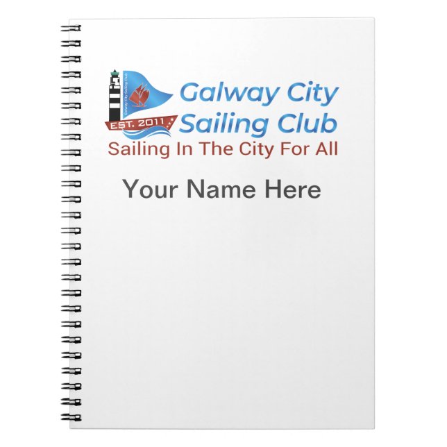 Carnet Galway City Sailing Club (Devant)