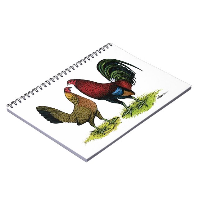 Carnet Gamefowl Pair (Côté gauche)