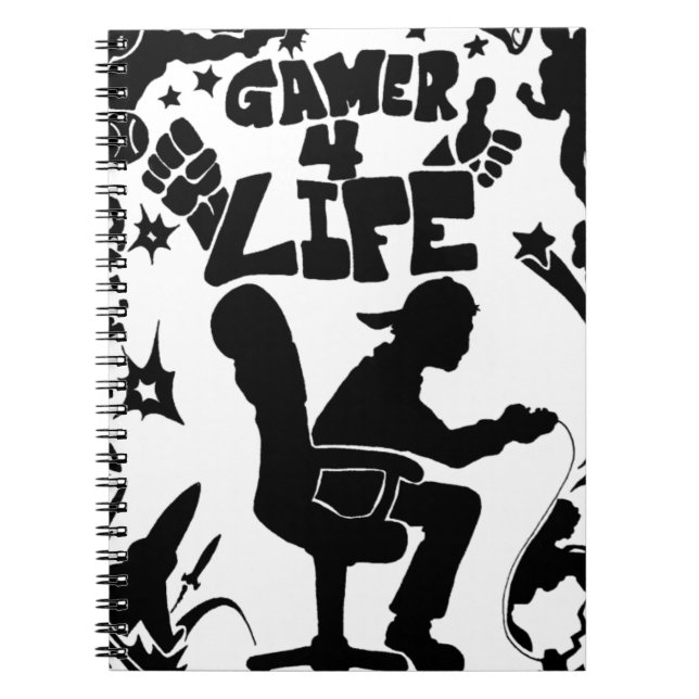 Carnet Gamer 4 Life (Devant)