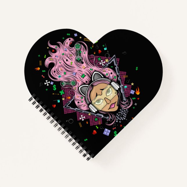 Carnet Gamer fille (Devant)