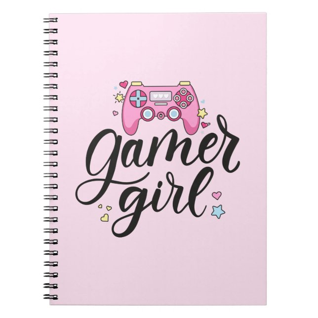 Carnet Gamer fille (Devant)