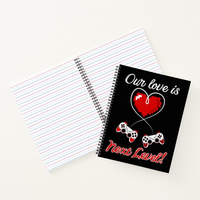 Carnet Gamer Valentine (Intérieur)
