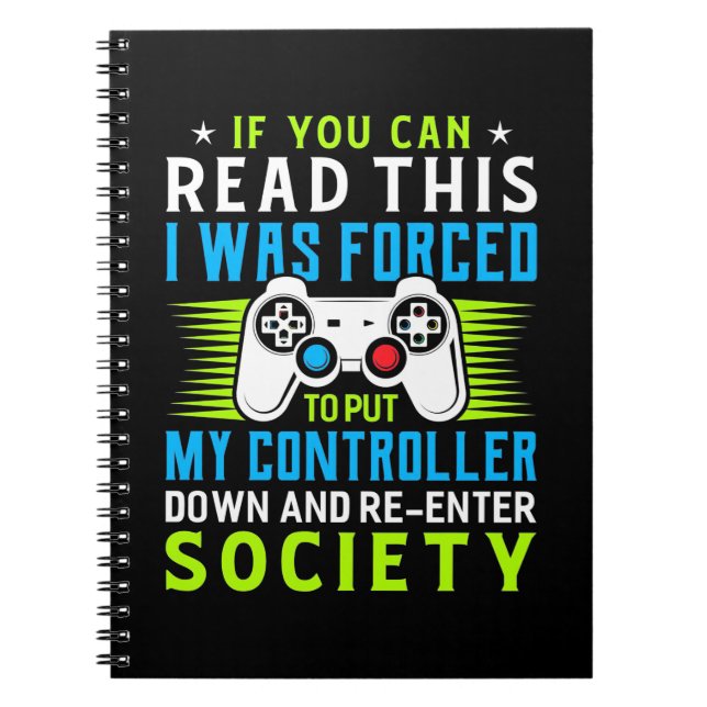 Carnet Gamer Was Forced To Put My Controller (Devant)