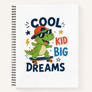 CARNET GAMIN COOL GRANDS RÊVES
