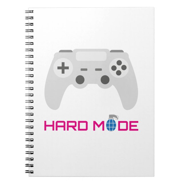 Carnet Gaming Controller Hard Mode (Devant)