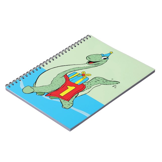 Carnet Garçon, 1er anniversaire Dinosaur (Côté gauche)