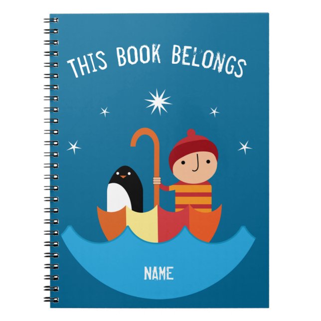 Carnet Garçon Perdu Et Trouvé Amitié Métal Lunchbox Clé (Devant)