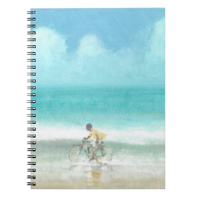 Carnet Garçon sur la bicyclette 3 (Devant)