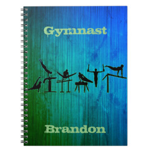 Carnet Garçons Gymnastique École personnalisée Earthy
