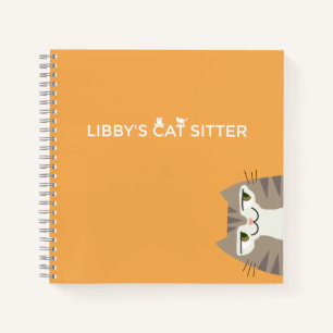 Carnet Garde de chat tigré