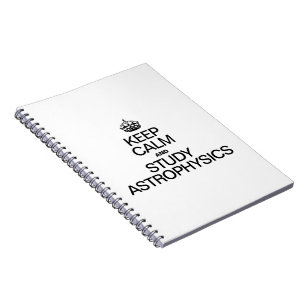 CARNET GARDER LE CALME ET ÉTUDIER L'ASTROPHYSIQUE