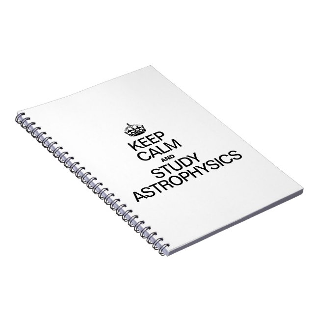 CARNET GARDER LE CALME ET ÉTUDIER L'ASTROPHYSIQUE (Côté Droit)
