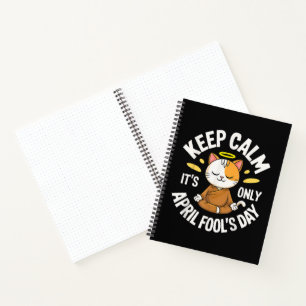 Carnet Gardez votre calme, c'est seulement le jour du poi