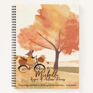 Carnet Gardien des rêves d'automne, Poétique romantique d